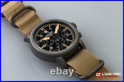 Lum-Tec Watch Combat B B44 Camo Chronograph with Two Military-Style Straps