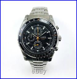 Men's Casio Chronograph Pilot Slide Rule Bezel Watch MTP4500D-1AV MTP4500D-1A