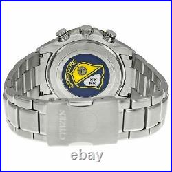 Men's Citizen JY0040-59L Eco-Drive BLUE ANGELS SKYHAWK AT Stainless Steel Watch