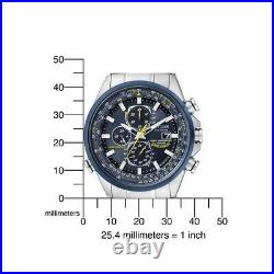 Men's Citizen JY0040-59L Eco-Drive BLUE ANGELS SKYHAWK AT Stainless Steel Watch