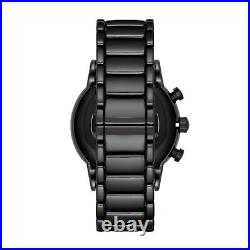 Mens Wristwatch EMPORIO ARMANI LUIGI AR1509 Chrono Ceramic Black