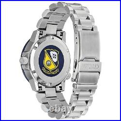 NEW Citizen Eco-Drive Nighthawk Men's Navy Blue Dial Watch BJ7006-56L MSRP $475