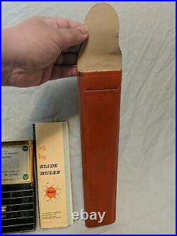 NEW OLD STOCK Vintage Pickett N803-ES Slide Rule With Case, Box & Paperwork