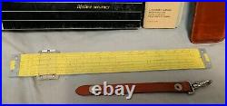 NEW OLD STOCK Vintage Pickett N803-ES Slide Rule With Case, Box & Paperwork