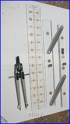 NEW Weems & Plath Divider, #139 parallel ruler, #105 nautical slide rule + extras