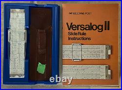 NIB Post Hemmi 1461 Versalog II Pocket Slide Rule June 1972 24 Scales New