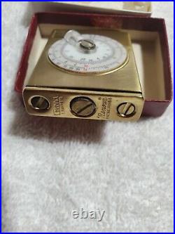 NIB Rare Corona Renown Slide Rule Lighter with box and instructions