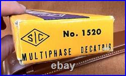 NOS Vintage 1961 Scientific Instruments SIC 1520 Multiphase Decitrig Slide Rule