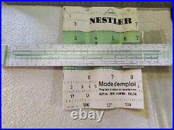 Nestler No. 0254 Slide Rule Rechenschieb Brand New, Never Used