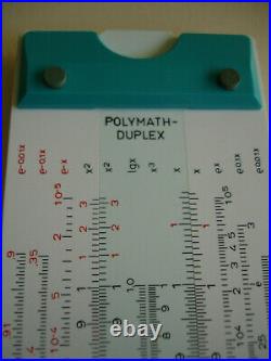 Nestler Polymath Duplex Slide Rule Box Manual Germany New