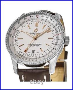 New Breitling Navitimer 1 Automatic 41 Silver Dial Men's Watch A17326211G1P2