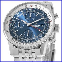 New Breitling Navitimer 1 Chronograph 41 Blue Dial Men's Watch A13324121C1A1