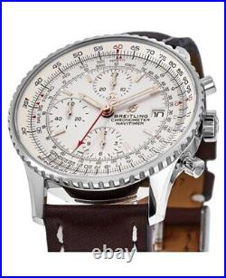 New Breitling Navitimer 1 Chronograph 41 Silver Dial Men's Watch A13324121G1X1