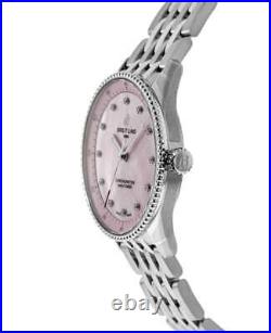 New Breitling Navitimer 32 Pink Mother of Pearl Women's Watch A77320D91K1A1