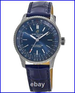 New Breitling Navitimer Automatic 35 Blue Dial Women's Watch A17395161C1P2