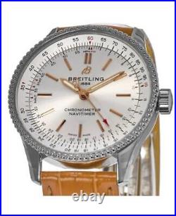 New Breitling Navitimer Automatic 35 Silver Dial Women's Watch A17395F41G1P3