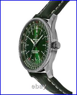New Breitling Navitimer Automatic 41 Green Dial Men's Watch A17326361L1P2