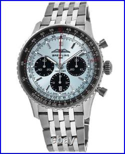 New Breitling Navitimer B01 Chronograph 43 Blue Dial Men's Watch AB0138241C1A1