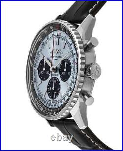 New Breitling Navitimer B01 Chronograph 43 Blue Dial Men's Watch AB0138241C1P1