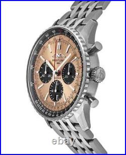 New Breitling Navitimer B01 Chronograph 43 Copper Men's Watch AB0138241K1A1