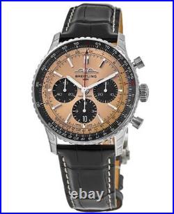 New Breitling Navitimer B01 Chronograph 43 Copper Men's Watch AB0138241K1P1
