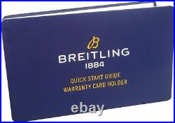New Breitling Navitimer B01 Etihad Airways Limited Rare Green Dial Mens Watch