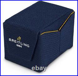 New Breitling Navitimer B01 Etihad Airways Limited Rare Green Dial Mens Watch