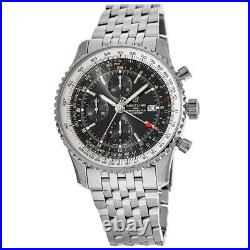 New Breitling Navitimer Chronograph GMT 46 Automatic Men's Watch A24322121B2A1