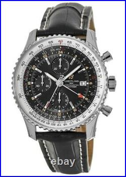 New Breitling Navitimer Chronograph GMT 46 Automatic Men's Watch A24322121B2P2