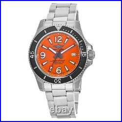 New Breitling Superocean 42 Automatic Orange Dial Men's Watch A17366D71O1A1