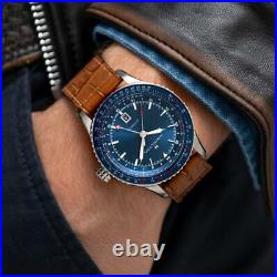 New Hamilton Khaki Aviation Convertor Auto GMT Blue Dial Men's Watch H76715540