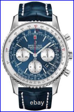 New Men's Breitling Navitimer 1 46mm Luxury Pilot's Watch AB0127211C1P1