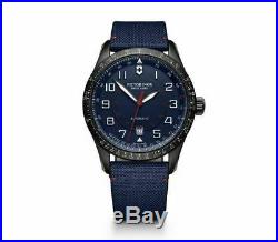 New Victorinox Swiss Army AirBoss Mechanical Blue Dial Men's Watch 241820