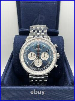 NewithUnworn Breitling Navitimer Blue AB0137211C1A1 Box & Papers