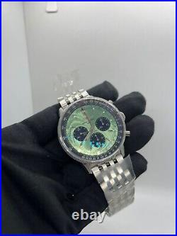 NewithUnworn Breitling Navitimer Green AB0138241L1A1 Box & Papers