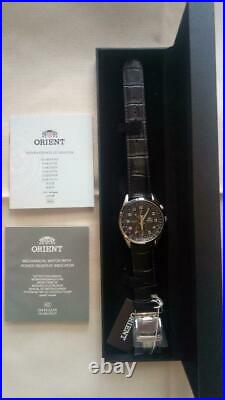Orient Watch, new full set with aviation slide rule! Men's watch