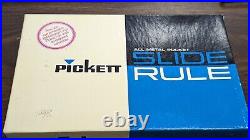 Pickett N300-T Log-Log Pocket Slide Rule New Old Stock Unused Condition