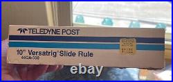Post Versatrig 1450 Slide Rule- Sealed New Old Stock