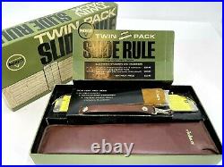 RARE Pickett Slide Rule TWIN PACK N16/N600 ES New Old Stock! For Desk and Vest