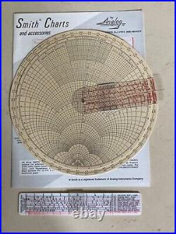 Radio Transmission Line Calculator PH Smith Chart Circular Slide Rule Mega Rule