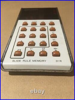 Rockwell 31R Vintage Calculator Slide Rule Memory