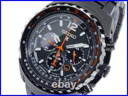 SEIKO Prospex Solar Quartz Men s Chrono Watch SSC263P1 Black
