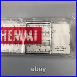 SUN HEMMI Slide Rule Bamboo No. 2664S withCase NEW Japan
