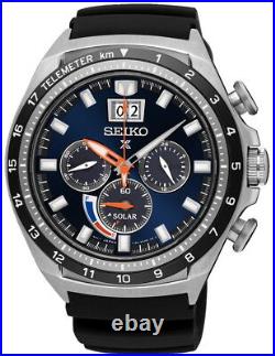 Seiko Prospex Solar Chronograph Stainless Steel Men's Watch SSC605P1