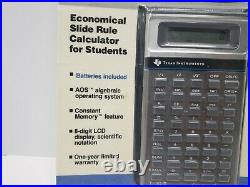 Texas Instruments TI-30 II Calculator Brand NEW VINTAGE SLIDE RULE