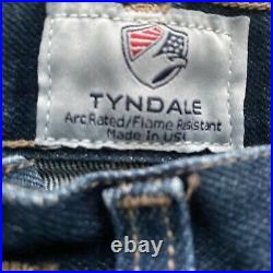 Tyndale FRMC FR Fire Flame Resistant Work Pants Jeans 34x31 Made in USA Durable