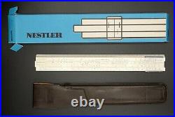 Unused NIB Nestler Nr. 0260 Mechanical Slide Rule Made in Germany