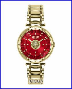 Versus Versace Womens Red 38 mm Moscova Watch VSPHH2921