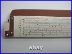 Vintage 1950's Sans Strieffe No. 311 Slide Rule GREAT SHAPE Math Office Display
