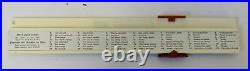 Vintage 1960's WEATHERCASTER Slide Rule with EVINRUDE Outboard Motor Advertising